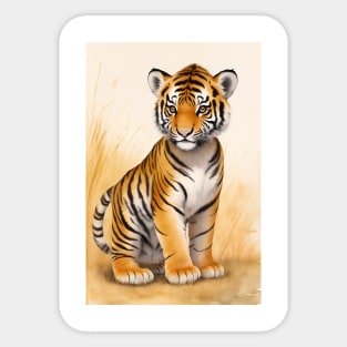 Baby Tiger Sticker